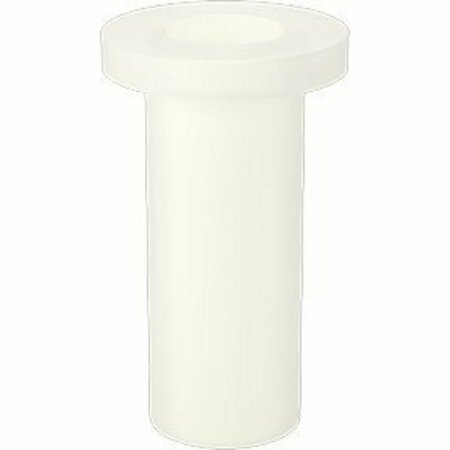 BSC PREFERRED Electrical-Insulating Nylon 6/6 Sleeve Washer for Number 10 Screw Size 0.688 Overall Height, 100PK 91145A160